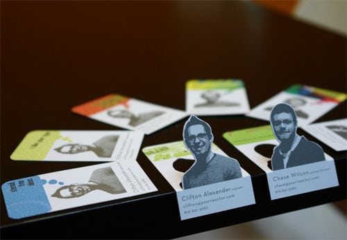 a close up of a bunch of cards on a table.