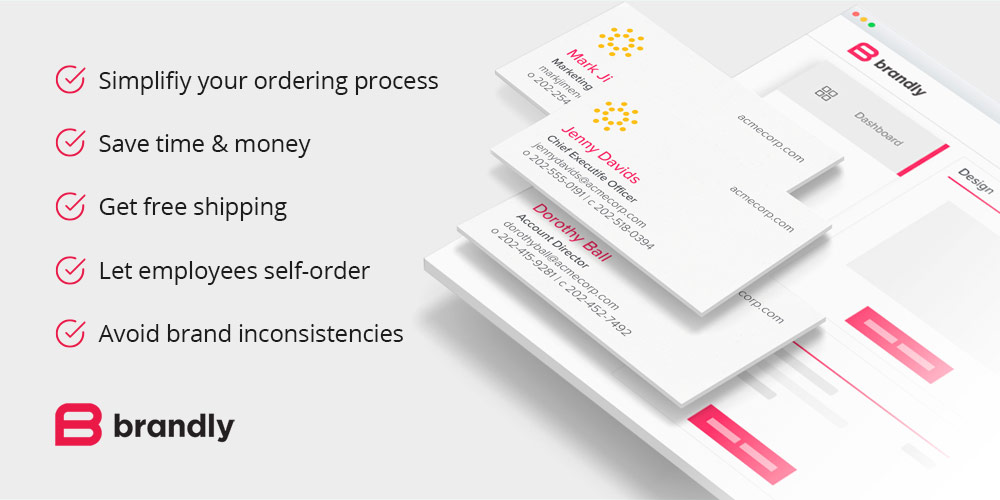 Business card portal editable templates