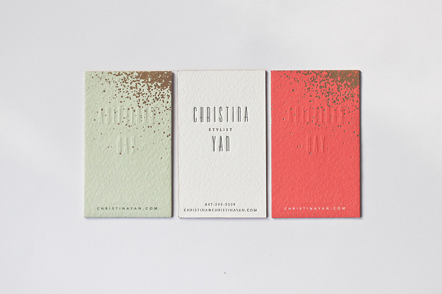 Elegant Vertical Business Card Design Elegant Vertical Business Card Design