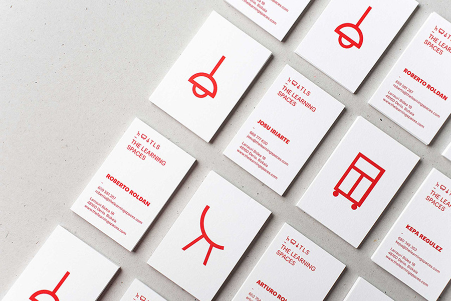 Uncomplicated Vertical Business Card Design