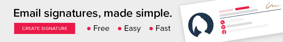 Free email signatures