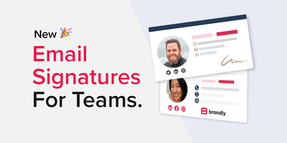 Introducing: Email Signatures for Teams