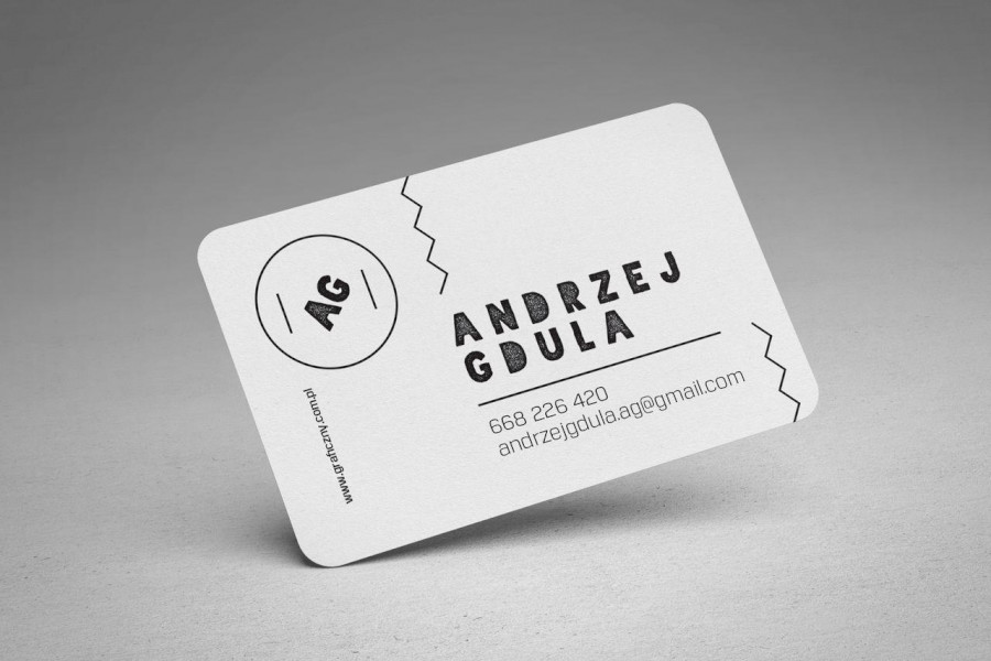 Rounded Corner Business Card