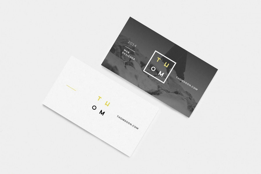 Clean Business Card