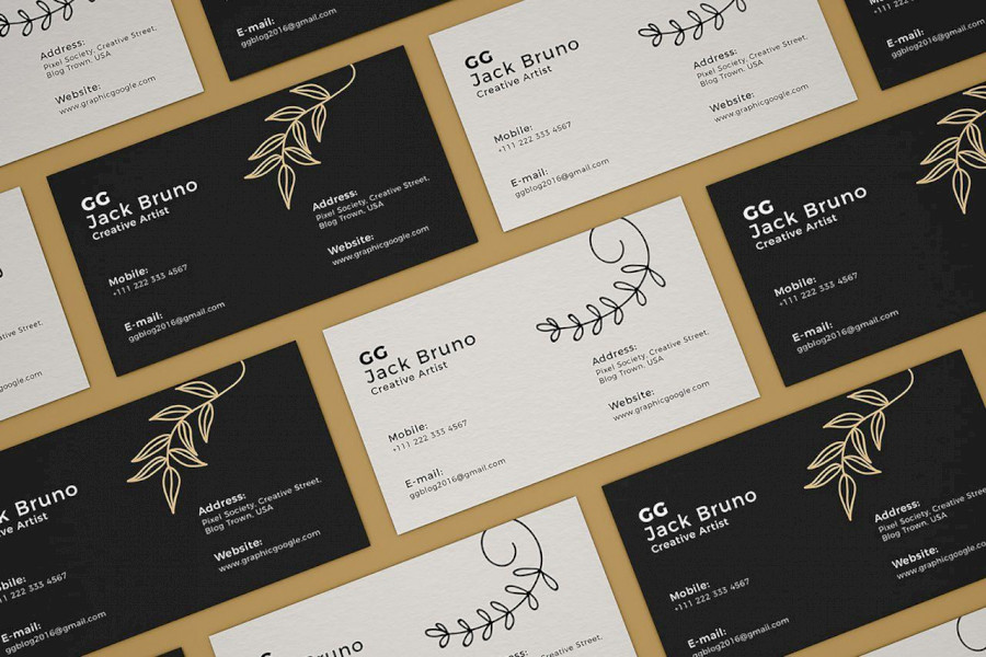 Branding Grid Business Cards