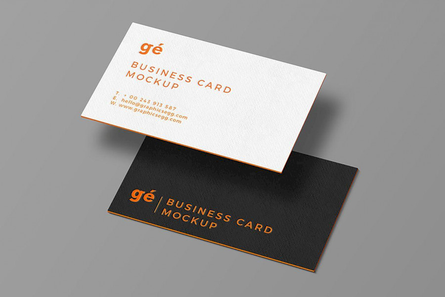 Extra Thick Colored Business Card