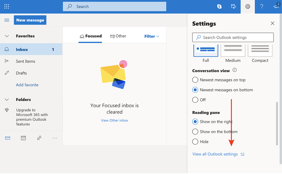 Change Outlook signature step 2