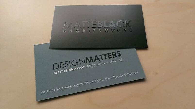 Luxury Paper Stock for Professional Business Cards