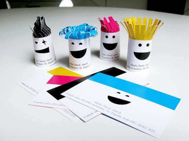 Elements of a business card
