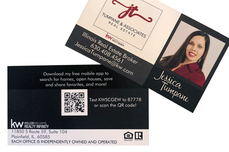 Keller Williams Real Estate Broker Business Card