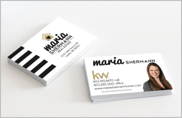 Real Estate Agent Business Card Template