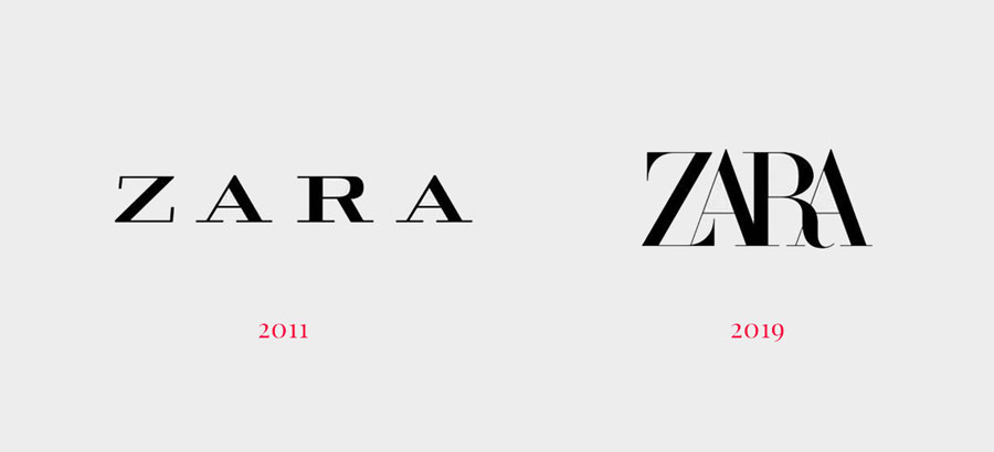 Zara Logo Branding